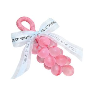 Jabón de Coco Transparente Gulan con Aroma a Racimo de Uvas, Hecho a Mano, para Baño y Lavado de Manos, Fragancia Duradera, 250g, Base de Jabón de Frutas - Product Image 3