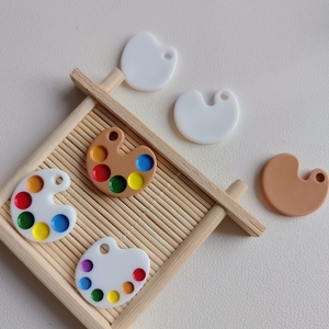 100 pièces de figurines miniatures mignonnes en résine, style tableau de <span class=keywords><strong>dessin</strong></span>, cabochons à dos plat, pour décoration artisanale DIY de maisons de poupées pour enfants - Product Image 3