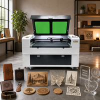 Machine de découpe et gravure au laser CO2 1390C, zone de travail 1300x900mm, contrôle Ruida, refroidissement par eau pour matériaux non métalliques