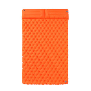 Colchón de Camping Individual de TPU, Diseño <span class=keywords><strong>Inflable</strong></span> con Bomba de Pie, Colchoneta Extra Ancha y Gruesa con Cordón de Ajuste - Product Image 4