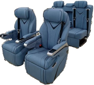 เบาะนวดไฟฟ้าหนังปรับเอนได้สุดหรูแบบใหม่สำหรับรถตู้ดัดแปลง Mpv Rv Sprinter Vito v Class V 260 V250 Carnival - Product Image 3