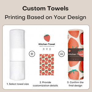 Paño de Cocina Absorbente de Microfibra con Tejido Waffle Personalizado para Restaurantes y Cafeterías - Product Image 3