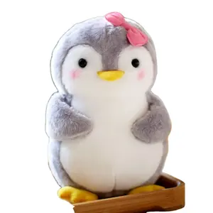 Mignon peluche pingouin en peluche jouets maison canapé chambre décoration chiffon poupées cadeau dessin animé Animal en peluche oreiller