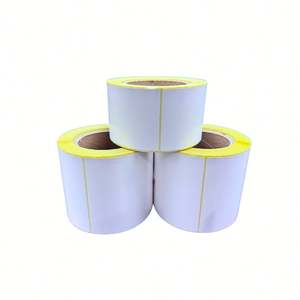 Etiqueta Personalizada en Blanco o Impresa, Etiqueta de Transferencia Térmica de 60 mm x 50 mm, Papel Semibrillante, Rollo de Etiquetas Adhesivas Térmicas para Códigos de Barras - Product Image 4