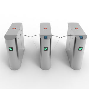 Fabrika üretim şirketi açık yaya bariyeri erişim kontrolü giriş hızlı akıllı kapısı turnike kanatlı geçiş kapısı - Product Image 2