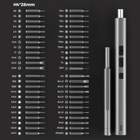 Offre Spéciale 57-en-1 jeu de tournevis électrique de haute qualité outils de réparation multi-usages Console de jeu pour ordinateur portable batterie Mobile couple 3.7V