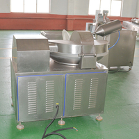 Machine à hacher multifonctionnelle à conversion de fréquence Machine à hacher le tofu Boule de poisson Machine à hacher automatique les légumes et la viande