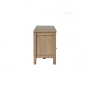 ตู้วางทีวี RHODES สีโอ๊คธรรมชาติ ขนาด 1.8 ม. สไตล์โมเดิร์น ผลิตในมาเลเซีย พร้อมช่องเก็บของแบบไร้รอยต่อ เหมาะสำหรับตกแต่งบ้านสไตล์มินิมอล - Product Image 3