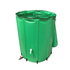 50l 100l 160l 250l 500l Garden Rain Water Barrel,Portable Water Storage Tank,Water Catcher Container Collapsible Tank