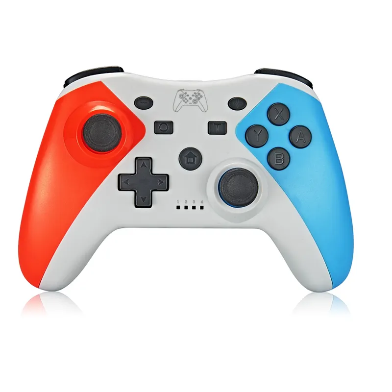 Privatsphärenmodus Orange Pro Gamepad kabelloser BT-Controller mit Vibration und 6-Achsen-Bewegungssensorschalter für Xbox und PC