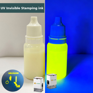 Gdlegend thân thiện với môi <span class=keywords><strong>UV</strong></span> vô hình Tem <span class=keywords><strong>Ink</strong></span>-Blue/xanh huỳnh quang an ninh đánh dấu cho tài liệu dập - Product Image 5