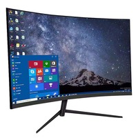 Vente en gros en usine Moniteur de jeu plat blanc industriel incurvé de 34 pouces pour ordinateur portable