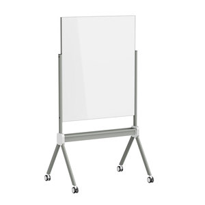 Tableau blanc mobile Surface en verre effaçable à sec double face Grand tableau blanc magnétique puissant avec roues pour bureau, salle de classe et maison - Product Image 5