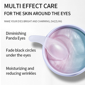 Mascarilla de gel de doble color para ojos, 30 pares, hidratante para reducir las ojeras - Product Image 4