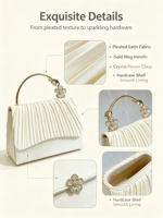 Bolso Tote de Cuero PU para Mujer, Bolso de Mano Estructurado con Asa Superior, para Oficina, Trabajo, Uso Diario, con Cierre, Suministro Directo de Fábrica