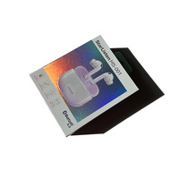 Boîte d'emballage personnalisée avec impression UV électronique, boîte cadeau de luxe pour écouteurs Bluetooth USB, boîtes à tiroirs pour écouteurs sans fil portables