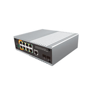 <span class=keywords><strong>Switch</strong></span> POE++ Gestito Industriale a 10 Porte, 1-2 Porte 90W/3-8 Porte 30W, 2 Porte SFP, Routing Statico, Supporto SNMP VLAN, Capacità 20G, 8K - Product Image 4