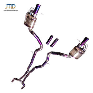 Sistema de escape de alto rendimiento Catback de escape Valvetronic de titanio para Mercedes Benz AMG <span class=keywords><strong>GT63S</strong></span> - Product Image 4