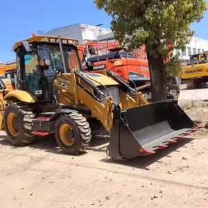 รถตักล้อยาง JCB 3cx 4cx รถขุดตักดิน 4-in-1 เครื่องยนต์ดีเซล ขับเคลื่อน 4 ล้อ รถตักดินอเนกประสงค์ อุปกรณ์เคลื่อนย้ายดิน เครื่องจักรก่อสร้าง - Product Image 1