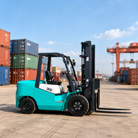 Chariot élévateur électrique à batterie lithium 3,5 tonnes, pneus non-marquants, norme export, pour l'industrie papetière