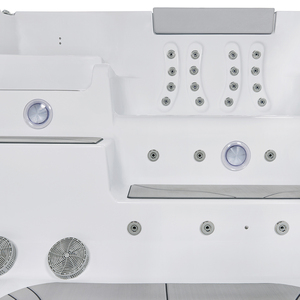 <span class=keywords><strong>ส</strong></span>ระว่ายน้ำส<span class=keywords><strong>ปา</strong></span>แบบสี่เหลี่ยมผืนผ้า แบบตั้งพื้น เคลื่อนย้ายได้ <span class=keywords><strong>ส</strong></span>ำหรับกลางแจ้ง พร้อมระบบนวดด้วยน้ำวน ระบบว่ายน้ำแบบไร้ขอบ อ่างน้ำร้อนพร้อมไฟ LED - Product Image 6