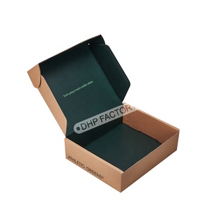 Boîte d'expédition écologique pour coffret cadeau du fabricant, impression CMYK, boîtes d'emballage pour colis de vêtements, boîte de livraison de colis - Product Image 2
