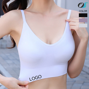 Soutien-gorge de sport dos nu XL pour femme haut XL gilet antichoc push-up pour adultes <span class=keywords><strong>Yoga</strong></span> et athlétisme vêtements de sport avec logo à l'arrière - Product Image 4