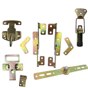 Abalone Connector Q235 Steel Plated Durable Furniture Hardware For <b>Sofa</b> Chair Folding Joint Parts - Product Image 1