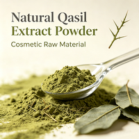 Poudre de feuilles de Qasil naturelle pure et extrait de Qasil de qualité cosmétique en vrac pour la vente en gros – Matière première pour les soins du visage