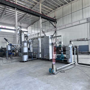 Générateur de gaz de biomasse de type lit fluidisé à aspiration descendante, équipement de production d'énergie à gaz de synthèse contrôlé par PLC, haute efficacité, économie d'énergie - Product Image 1