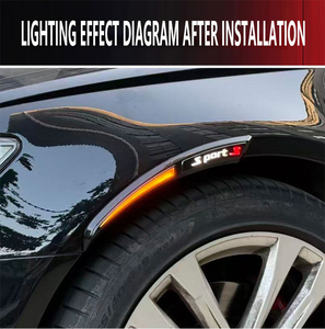 Luces Laterales Universales para Varios Modelos de Vehículos con Luces de Arco de Rueda Modificadas, Luces LED de Circulación Diurna e Intermitentes - Product Image 3