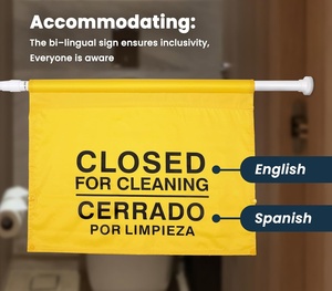 Bandera de Seguridad Personalizada con Diseño Impreso, Señal de Advertencia de Seguridad Colgante de Nailon y Poliéster - Product Image 2
