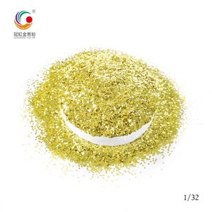Brillo de la <span class=keywords><strong>serie</strong></span> PET Gold ecológico para serigrafía/Arte de uñas/papel tapiz/decoración navideña - Product Image 4