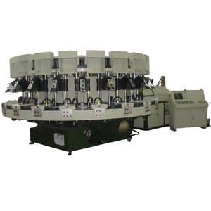 Machine de moulage par injection rotative automatique à densité unique pour équipement en PU, 16-20-24 stations - Product Image 2