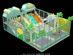 Aire de jeux intérieure pour enfants Jungle Gym - Parc d'attractions - Product Image 6