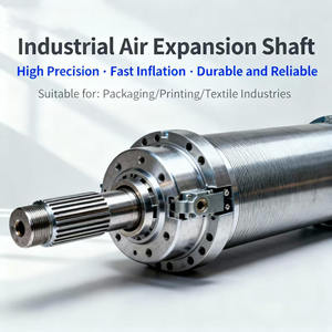 Пневматический вал с полным набором ключей для текстильных машин, стандарт ISO, подшипник 45 #   Сталь/Алюминий, 12 месяцев - Product Image 3