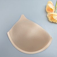 Meistverkaufte Beliebte Form Nahtlose Große Cup-Größen Push-Up Geformte BH-Cups Damen Dreieckige Schaumstoff-BH-Cups für Bademode Große BH-Größen