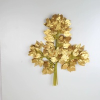 Yopin-5072 Vente en gros de feuilles de banian artificielles pour la décoration de mariage et de la maison