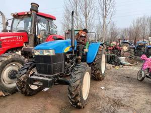 फ्रंट लोडर के साथ कम कीमत पर बिक्री के लिए अच्छी स्थिति में नए खोखले 704 70hp 4 व्हील ट्रैक्टर का इस्तेमाल किया - Product Image 4