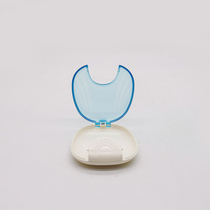 Estuche Transparente para Retenedores Dentales, Tipo Presión, con Forma de Concha, Caja de Almacenamiento para Cepillo de Dientes, Caja de Colocación para Dentaduras Postizas, para el Cuidado Dental - Product Image 4