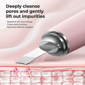 Nuevo Diseño de Cepillo de Limpieza Facial de Silicona, Exfoliante Facial Eléctrico con Espátula 2 en 1, Masajeador Exfoliante para SPA en Casa - Product Image 4