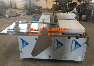 אוטומטי קרמל ממתקים קוביית חותך/חלב פאדג 'חיתוך מכונת/טאפי נוגט סוכריות דייסר קאטר מכונת - Product Image 4