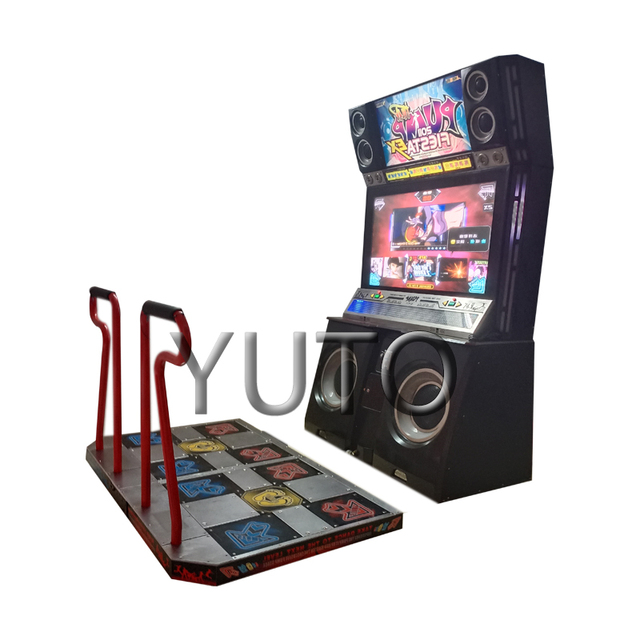 Coin Operated Pump It up 2011 Fiesta EX Arcade Dance Machine PIU Dancing Game Machine Cabinet for Sale