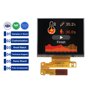 Módulo LCD TFT LTPS Transflectivo a Color JDI Original de 1.28 Pulgadas, Visualización de Ángulo Libre, Legible Bajo la Luz Solar para Relojes Inteligentes, 24 Pines - Product Image 1