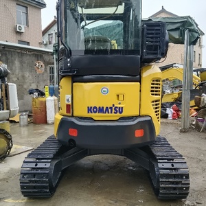 מיני חופר יפני יפני komatsu pc55mr מיני סוגר Pc55 5טון pc35 3.5ton pc35 3.5ton מחפר זוחל - Product Image 3