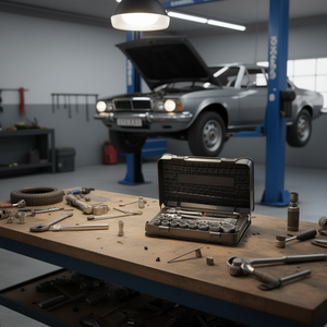 <b>Socket</b> Set 1/2 In Drive 60 Piece Metric Chrome Vanadium Steel Tool Kit With Ratchet And <b>Extension</b> Bars For Automotive Repair - Product Image 3