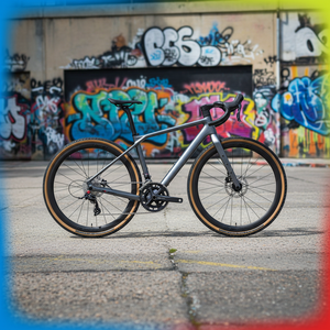 Vélo de <span class=keywords><strong>Gravel</strong></span> X en Alliage Durable AL7005 avec 4 Roulements Scellés, Jante Double Paroi 700C pour un Cyclisme Extérieur Stable - Product Image 1