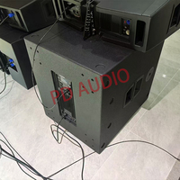 Subwoofer Activo Profesional 8004-A de 18 Pulgadas con Ferrita para Sistemas de PA, Sonido en Vivo, Giras, Conciertos, Festivales, DJ, Alquiler para Eventos