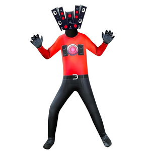 Disfraz de Cosplay de Manyusha Tv Man, Mono de Robot Reloj para Adultos Unisex, Traje de Actuación - Product Image 2