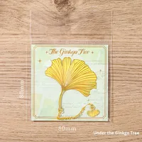 Marque-page en métal JINYI personnalisé en forme de feuille de Ginkgo vintage, plaqué or, imprimé UV, récompense pour étudiant, spécimen exquis, objet de collection de niche